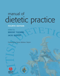 Imagen de portada: Manual of Dietetic Practice 4th edition 9781405135252