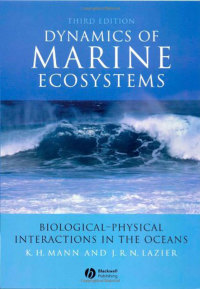 Imagen de portada: Dynamics of Marine Ecosystems: Biological-Physical Interactions in the Oceans 3rd edition 9781405111188