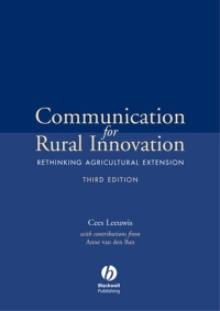 صورة الغلاف: Communication for Rural Innovation: Rethinking Agricultural Extension 3rd edition 9780632052493