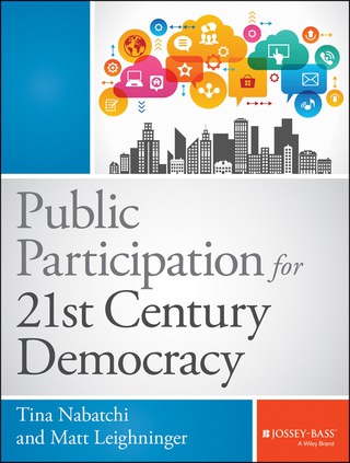Omslagafbeelding: Public Participation for 21st Century Democracy 1st edition 9781119154815