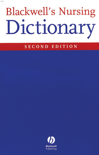 Cover image: Blackwell's Nursing Dictionary 2nd edition 9781405105347