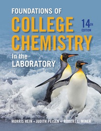 Immagine di copertina: Foundations of Chemistry in the Laboratory 14th edition 9781118288993