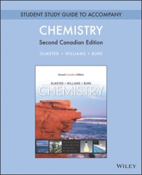 Cover image: Student Study Guide for Chemistry, Second Canadian Edition 2nd edition 9781118689264