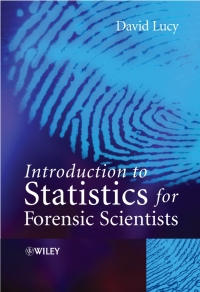 Imagen de portada: Introduction to Statistics for Forensic Scientists 1st edition 9780470022016