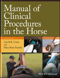Cover image: Manual of Clinical Procedures in the Horse 1st edition 9780470959275