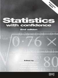 Imagen de portada: Statistics with Confidence 2nd edition 9780727913753