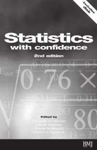 Imagen de portada: Statistics with Confidence 2nd edition 9780727913753