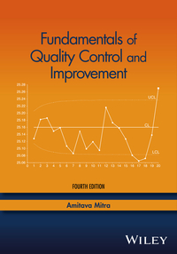 Cover image: Fundamentals of Quality Control and Improvement 4th edition 9781118705148