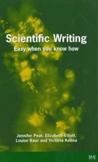 Imagen de portada: Scientific Writing: Easy When You Know How 1st edition 9780727916259