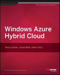 Imagen de portada: Windows Azure Hybrid Cloud 1st edition 9781118708675