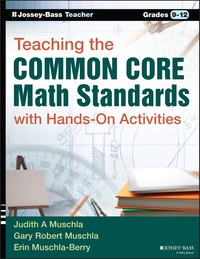 Cover image: Teaching the Common Core Math Standards with Hands-On Activities, Grades 9-12 1st edition 9781118710104