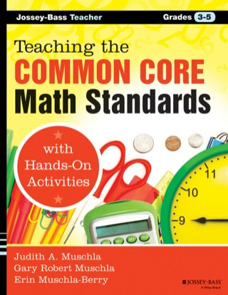 Cover image: Teaching the Common Core Math Standards with Hands-On Activities, Grades 3-5 1st edition 9781118710333