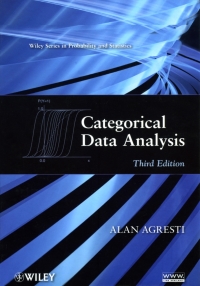 Imagen de portada: Categorical Data Analysis 3rd edition 9780470463635