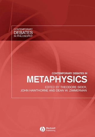 Cover image: Contemporary Debates in Metaphysics 1st edition 9781405112291