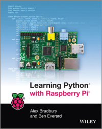 Cover image: Learning Python with Raspberry Pi 1st edition 9781118717059