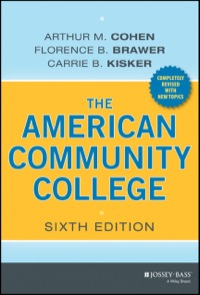 Cover image: The American Community College 6th edition 9781118449813