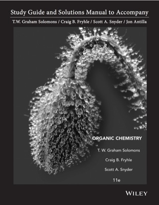 Cover image: Study Guide and Solutions Manual to Accompany Organic Chemistry 11th edition 9781118147900