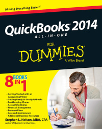 Cover image: QuickBooks 2014 All-in-One For Dummies 1st edition 9781118720080