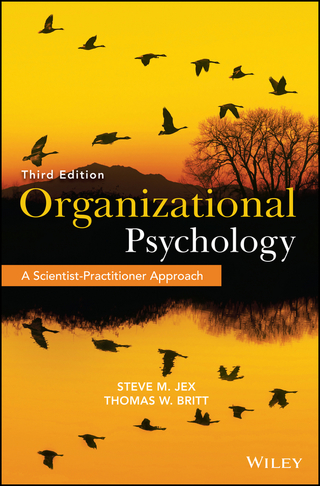 Cover image: Organizational Psychology: A Scientist-Practitioner Approach 3rd edition 9781118724071