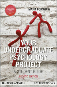 Imagen de portada: Your Undergraduate Psychology Project: A Student Guide 2nd edition 9780470669983