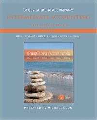 Cover image: Study Guide to accompany Intermediate Accounting, Tenth Canadian Edition, Volume 2 10th edition 9781118300879