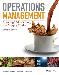 Cover image: Operations Management: Creating Value Along the Supply Chain, Canadian Edition 1st edition 9781118301173