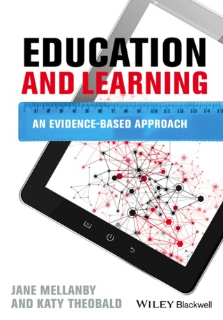 Cover image: Education and Learning: An Evidence-based Approach 1st edition 9781118483619