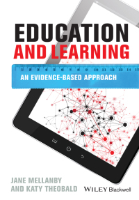 صورة الغلاف: Education and Learning 1st edition 9781118454107