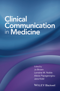 Imagen de portada: Clinical Communication in Medicine 1st edition 9781118728246