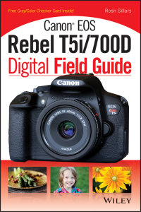 Cover image: Canon EOS Rebel T5i/700D Digital Field Guide 1st edition 9781118711644