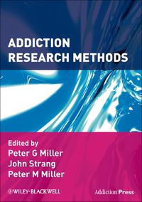 Cover image: Addiction Research Methods 1st edition 9781405176637