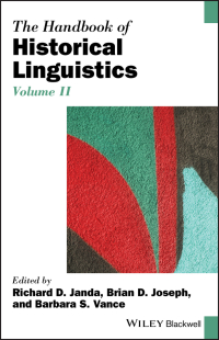 Cover image: The Handbook of Historical Linguistics, Volume II 1st edition 9781118732267