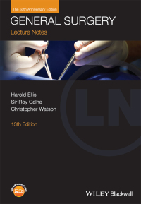 Imagen de portada: Lecture Notes: General Surgery, with Wiley E-Text 13th edition 9781118742051