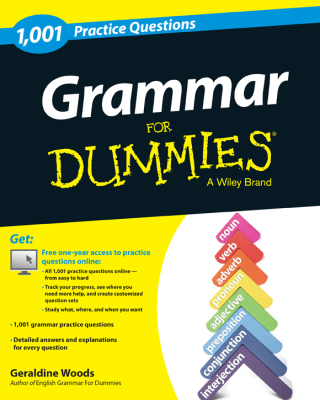 Cover image: Grammar For Dummies: 1,001 Practice Questions (+ Free Online Practice) 1st edition 9781118745014