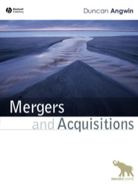 Cover image: Mergers and Acquisitions 1st edition 9781405122481