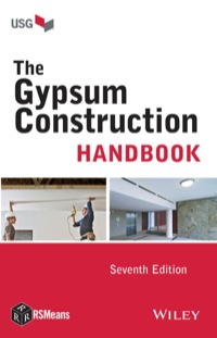 Cover image: The Gypsum Construction Handbook 7th edition 9781118749845
