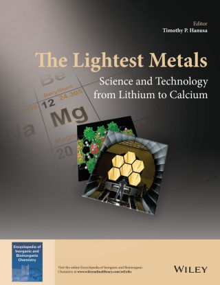 Cover image: The Lightest Metals: Science and Technology from Lithium to Calcium 1st edition 9781118703281