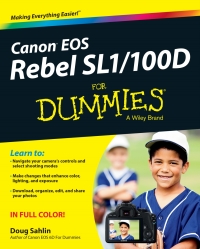 Cover image: Canon EOS Rebel SL1/100D For Dummies 1st edition 9781118753675