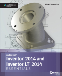 Cover image: Inventor 2014 and Inventor LT 2014 Essentials: Autodesk Official Press 1st edition 9781118575208