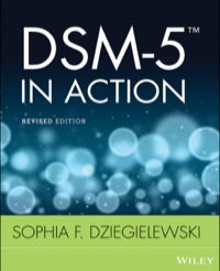Cover image: DSM-5 in Action 3rd edition 9781118136737