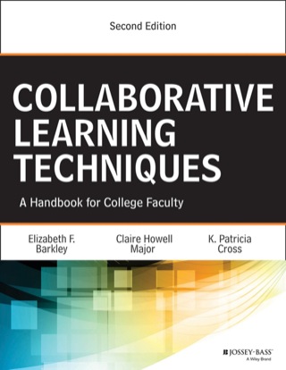 Cover image: Collaborative Learning Techniques: A Handbook for College Faculty 2nd edition 9781118761557