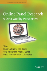 Cover image: Online Panel Research 1st edition 9781119941774