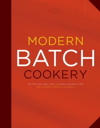 Cover image: Modern Batch Cookery 9780470290484