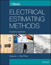 Imagen de portada: Electrical Estimating Methods 4th edition 9781118766989