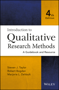 Cover image: Introduction to Qualitative Research Methods: A Guidebook and Resource, 4th Edition 4th edition 9781118767214