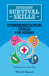 Cover image: Communication Skills for Nurses 1st edition 9781118767528