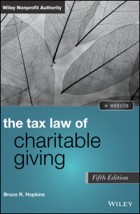Cover image: The Tax Law of Charitable Giving 5th edition 9781118768037