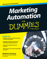 Omslagafbeelding: Marketing Automation For Dummies 1st edition 9781118772225