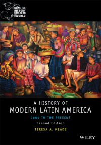 Cover image: History of Modern Latin America 2nd edition 9781118772485