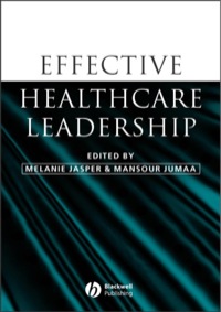 Cover image: Effective Healthcare Leadership 1st edition 9781405121828